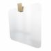 Espelho Decorativo Aplique Retangular Pinus 50x50cm Retangular 