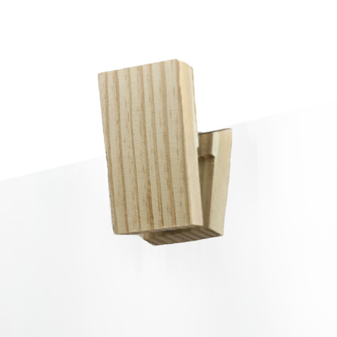 Espelho Decorativo Aplique Retangular Pinus 60x40cm Retangular 