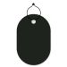 Espelho Decorativo Aramado Wire Boll Preto 60 X 40 Oblongo