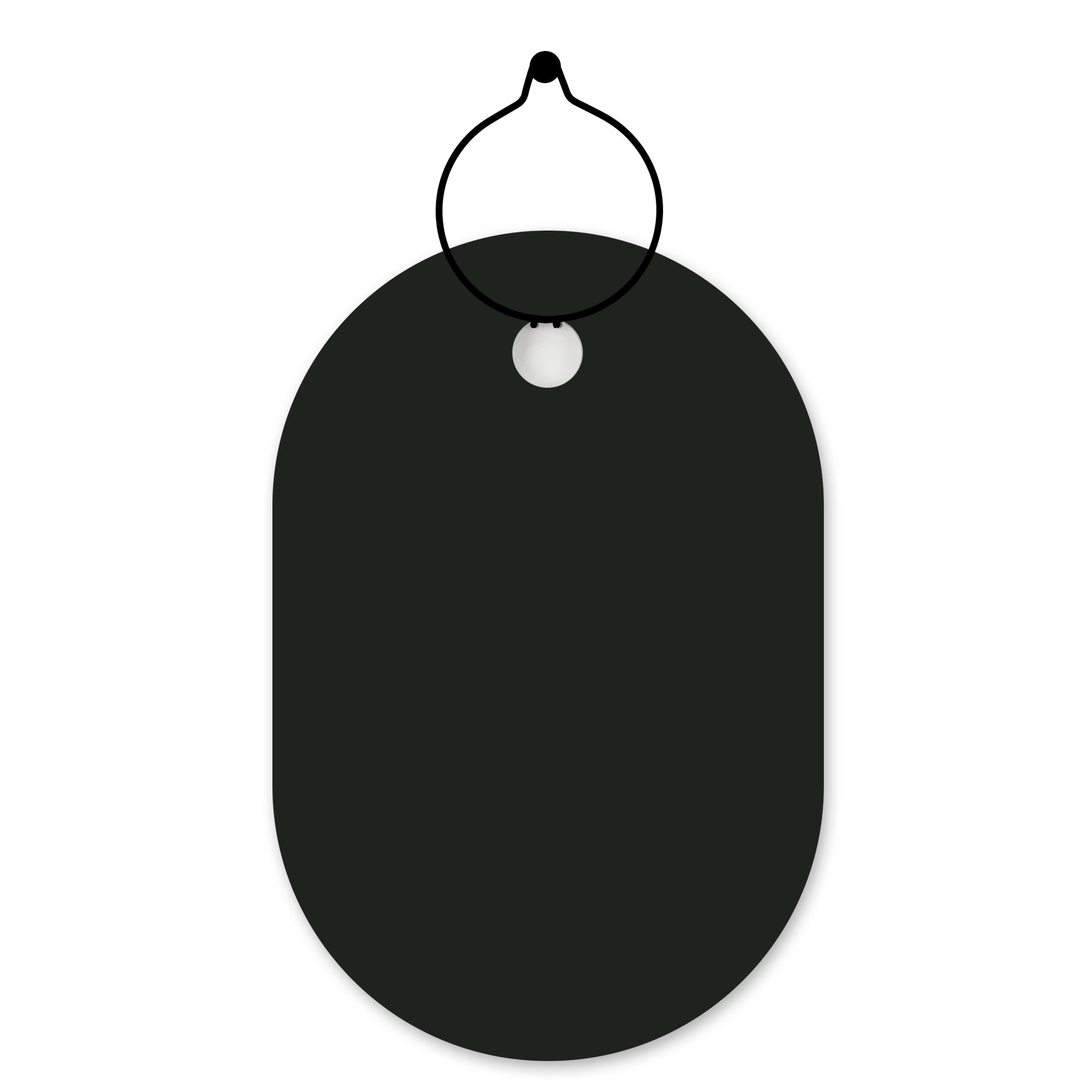 Espelho Decorativo Aramado Wire Boll Preto 60 X 40 Oblongo