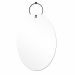 Espelho Decorativo Aramado Wire Boll Preto 60 X 40 Oval