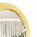 Espelho Decorativo Call Amarelo 60 Cm Redondo Amarelo, 60 cm