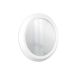 Espelho Decorativo Call Branco 60 Cm Redondo Branco, 60 cm