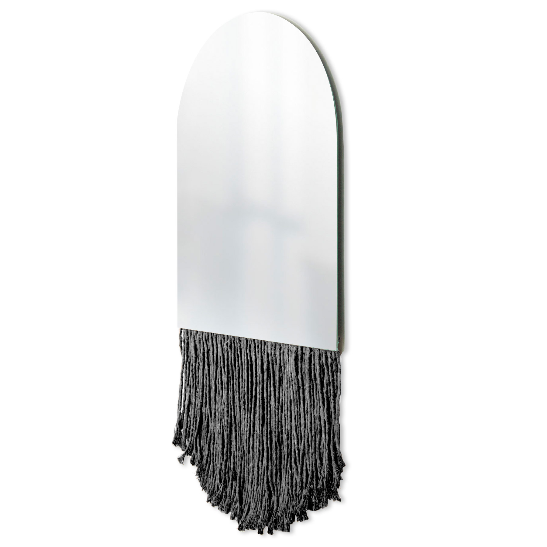 Espelho Decorativo Church Bangs Preto 47X37 Cm