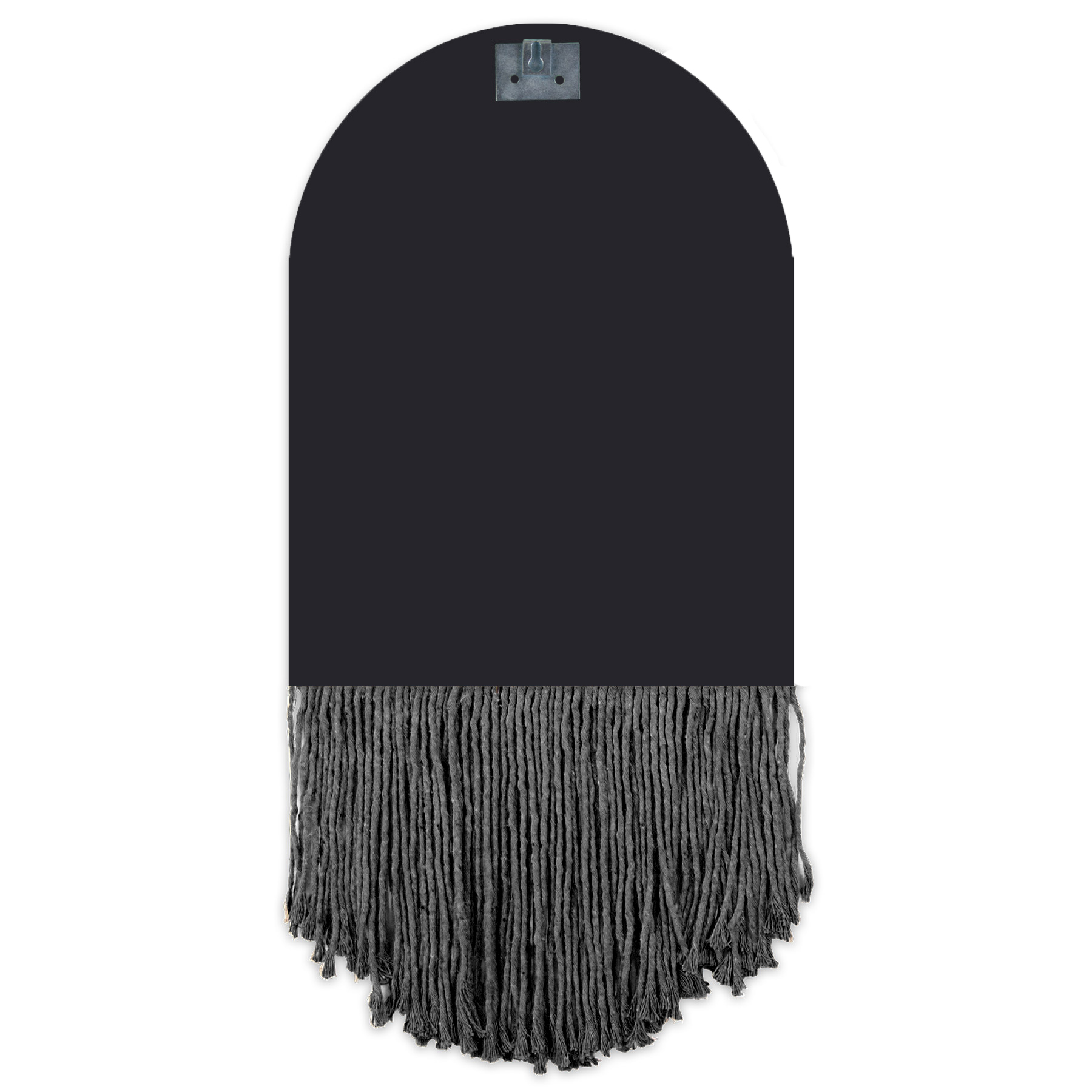 Espelho Decorativo Church Bangs Preto 47X37 Cm
