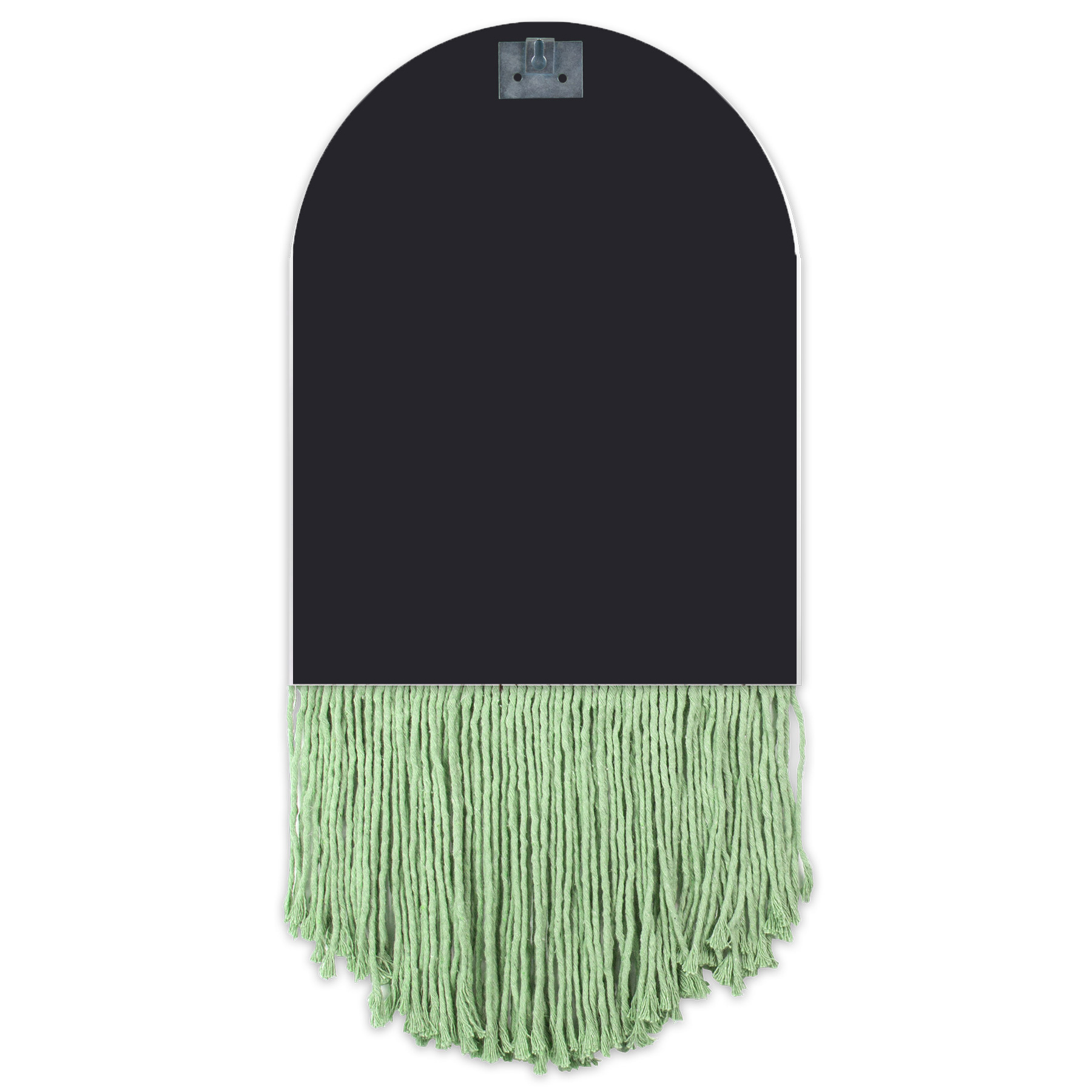 Espelho Decorativo Church Bangs Verde Limão 47X37 Cm