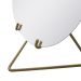 Espelho Decorativo Circle Mesa Dourado 30cm Redondo 