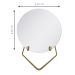 Espelho Decorativo Circle Mesa Dourado 30cm Redondo 