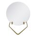 Espelho Decorativo Circle Mesa Dourado 30cm Redondo 