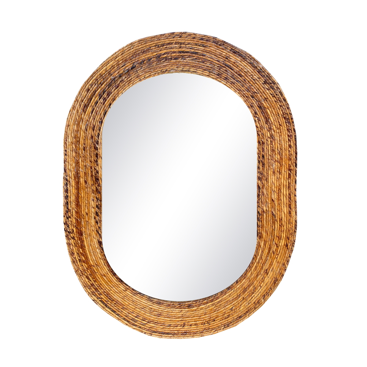 Espelho Decorativo Corda Bananeira 60x80cm Oblongo 