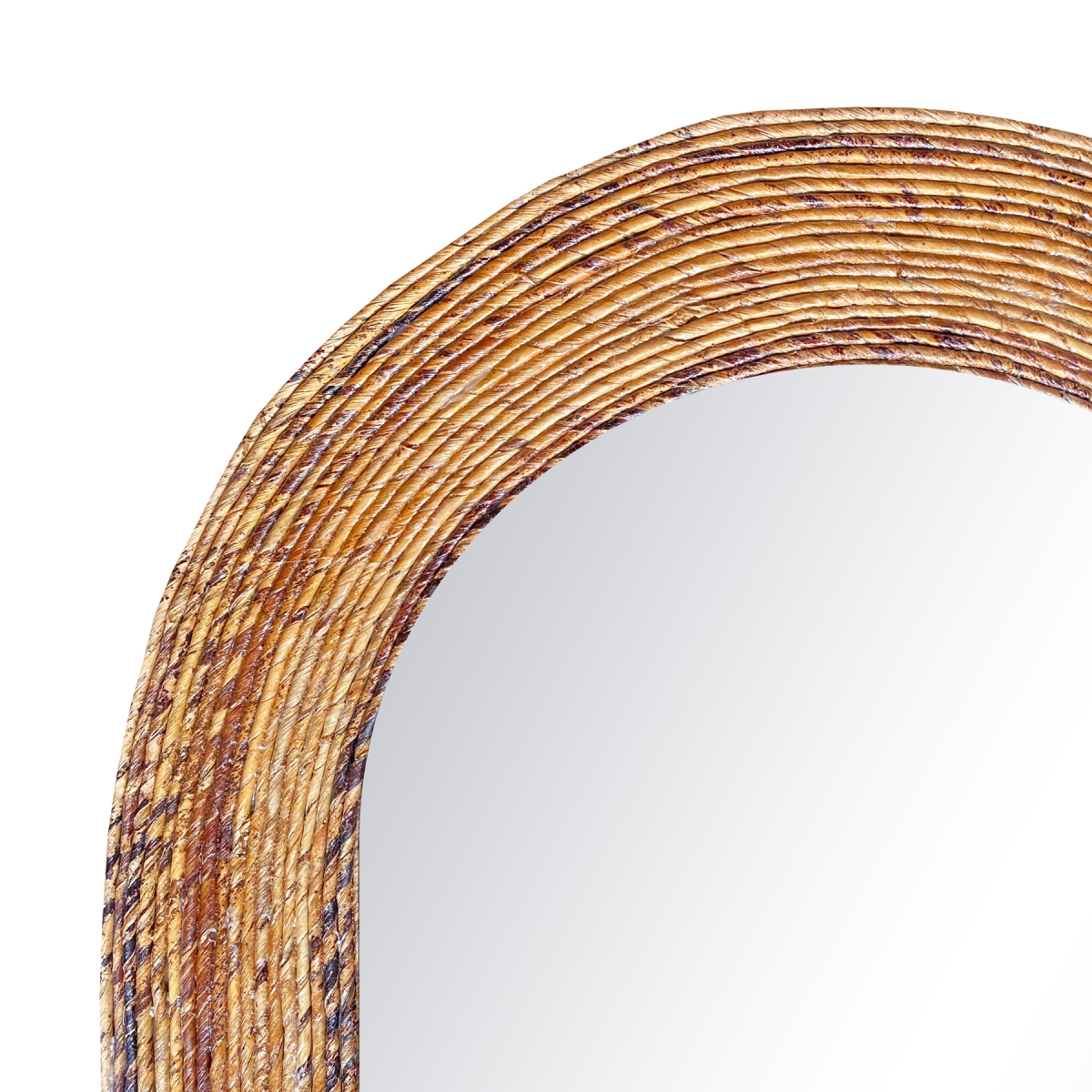 Espelho Decorativo Corda Bananeira 60x80cm Oblongo 