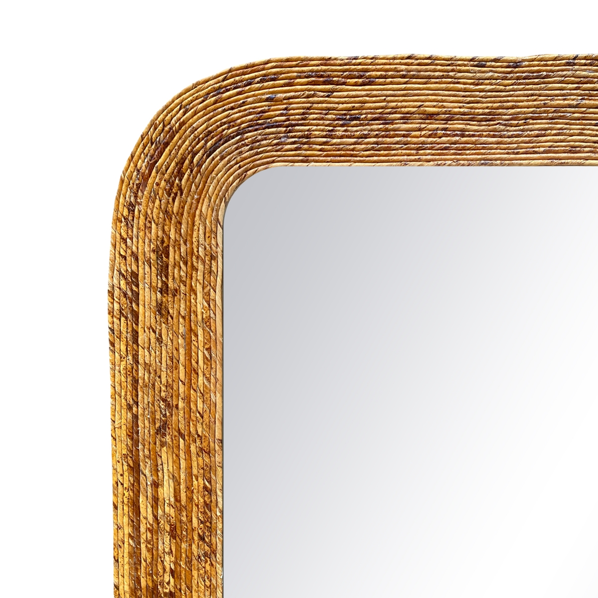 Espelho Decorativo Corda Bananeira 60x80cm Retangular 
