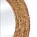 Espelho Decorativo Corda Bananeira 70cm Redondo 
