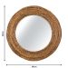 Espelho Decorativo Corda Bananeira 70cm Redondo 