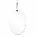 Espelho Decorativo Lina Alça Sisal Mirtilo 60x40 cm Oval 