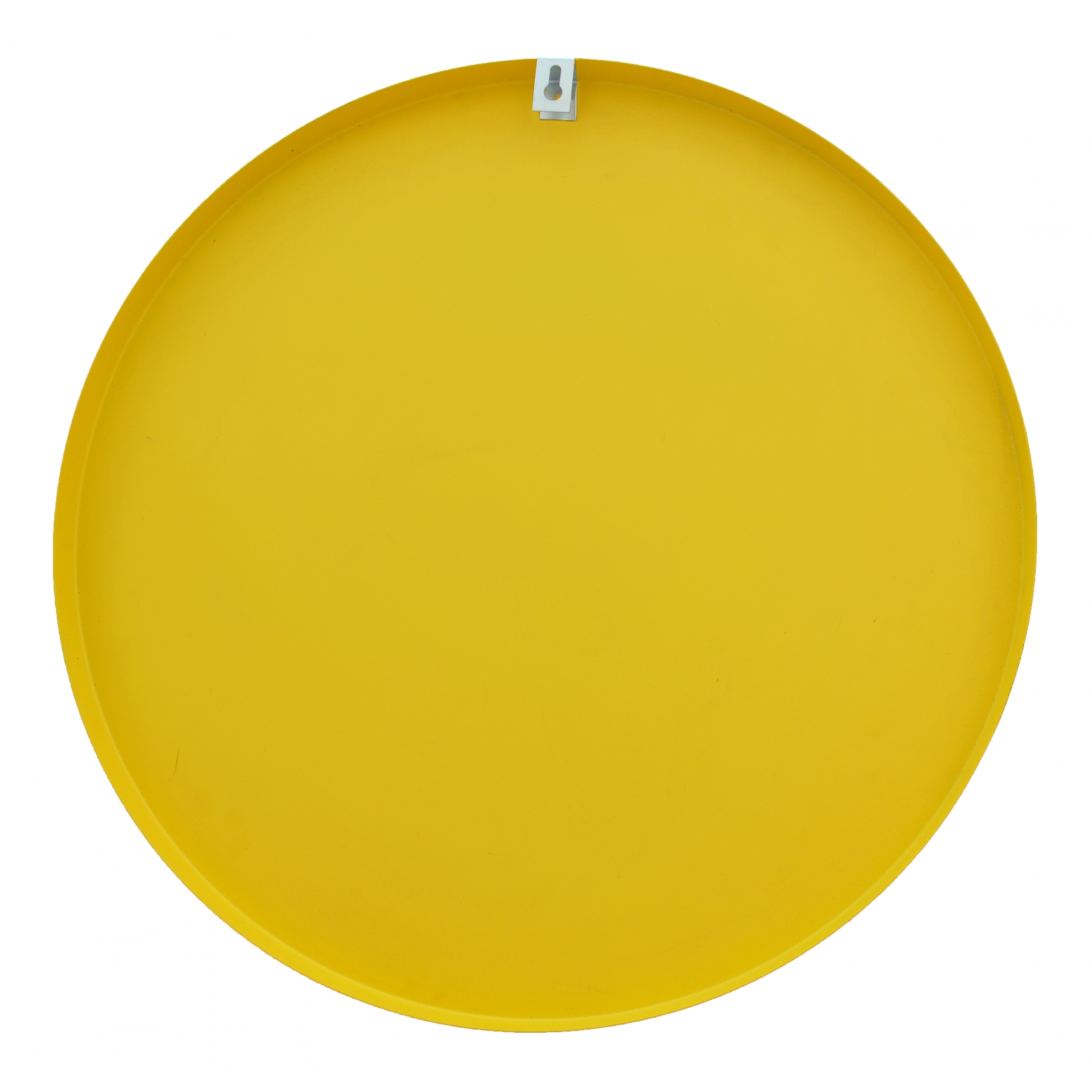 Espelho Decorativo Lua Crescente Amarelo 50 cm Redondo 