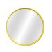 Espelho Decorativo Lua Nova Interno Amarelo 50 cm Redondo 