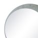 Espelho Decorativo Luna Mármore Branco 60cm Redondo Lateral 