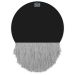 Espelho Decorativo Moon Bangs Cinza 38cm 