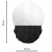 Espelho Decorativo Moon Bangs Preto 38cm 