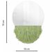 Espelho Decorativo Moon Bangs Verde Limão 38cm 