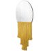 Espelho Decorativo Moon Esc Bangs Mostarda 38cm 