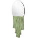 Espelho Decorativo Moon Esc Bangs Verde Limão 38cm 
