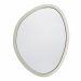 Espelho Decorativo Orgânico 58x70  Branco  