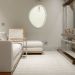 Espelho Decorativo Orgânico 58x70  Branco  