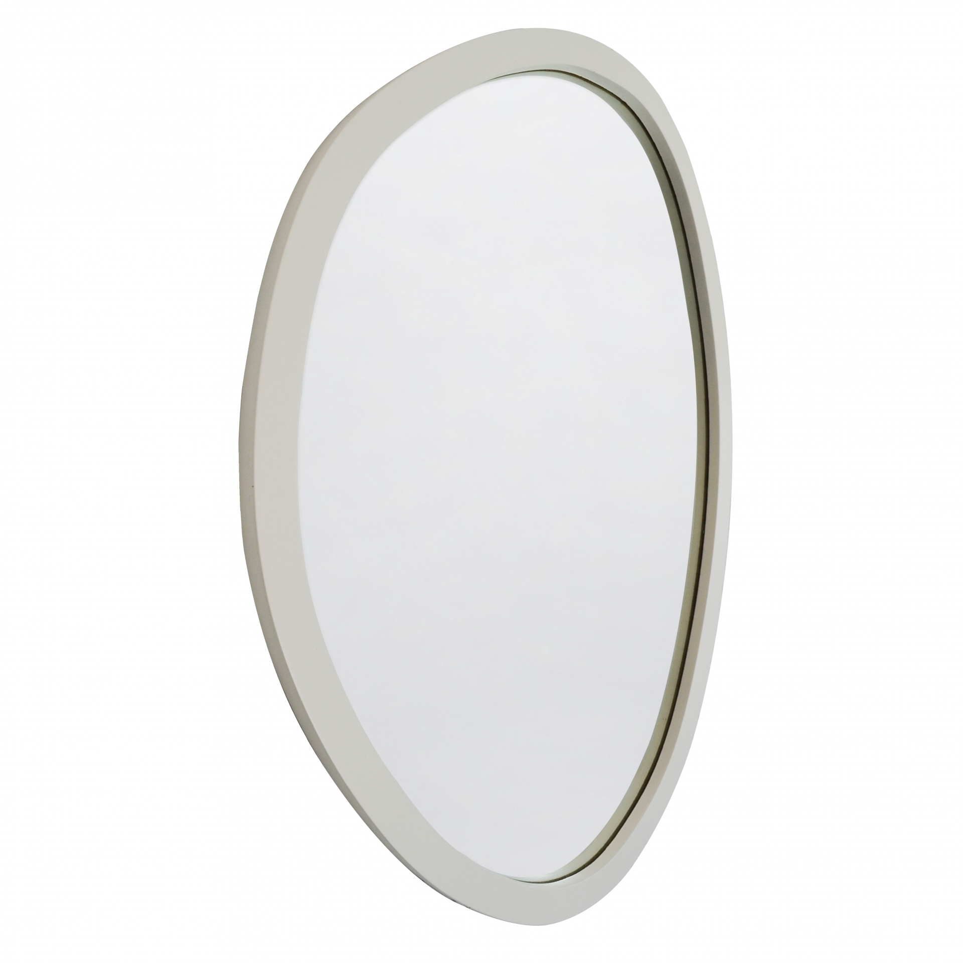 Espelho Decorativo Orgânico 58x70  Branco  