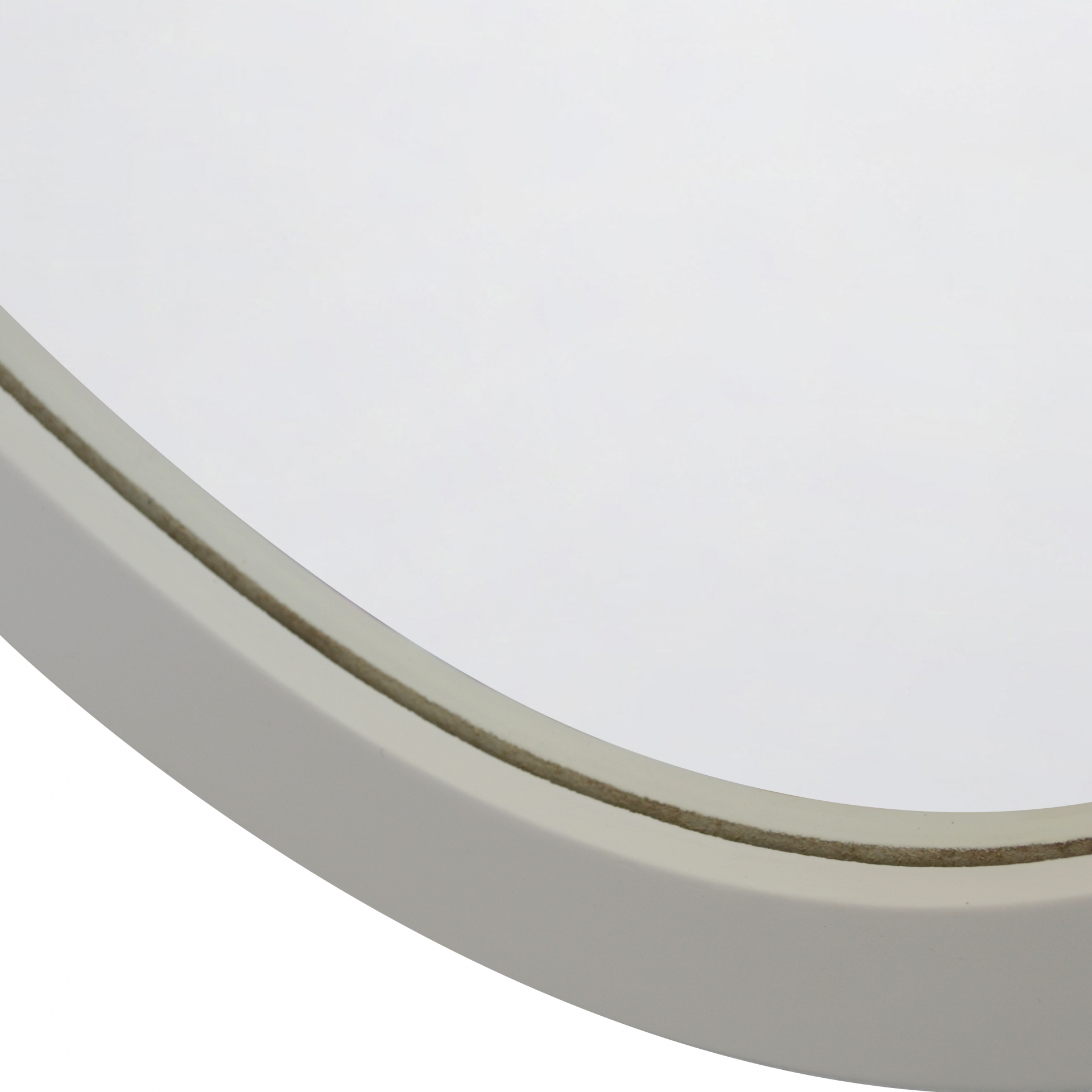 Espelho Decorativo Orgânico 58x70  Branco  