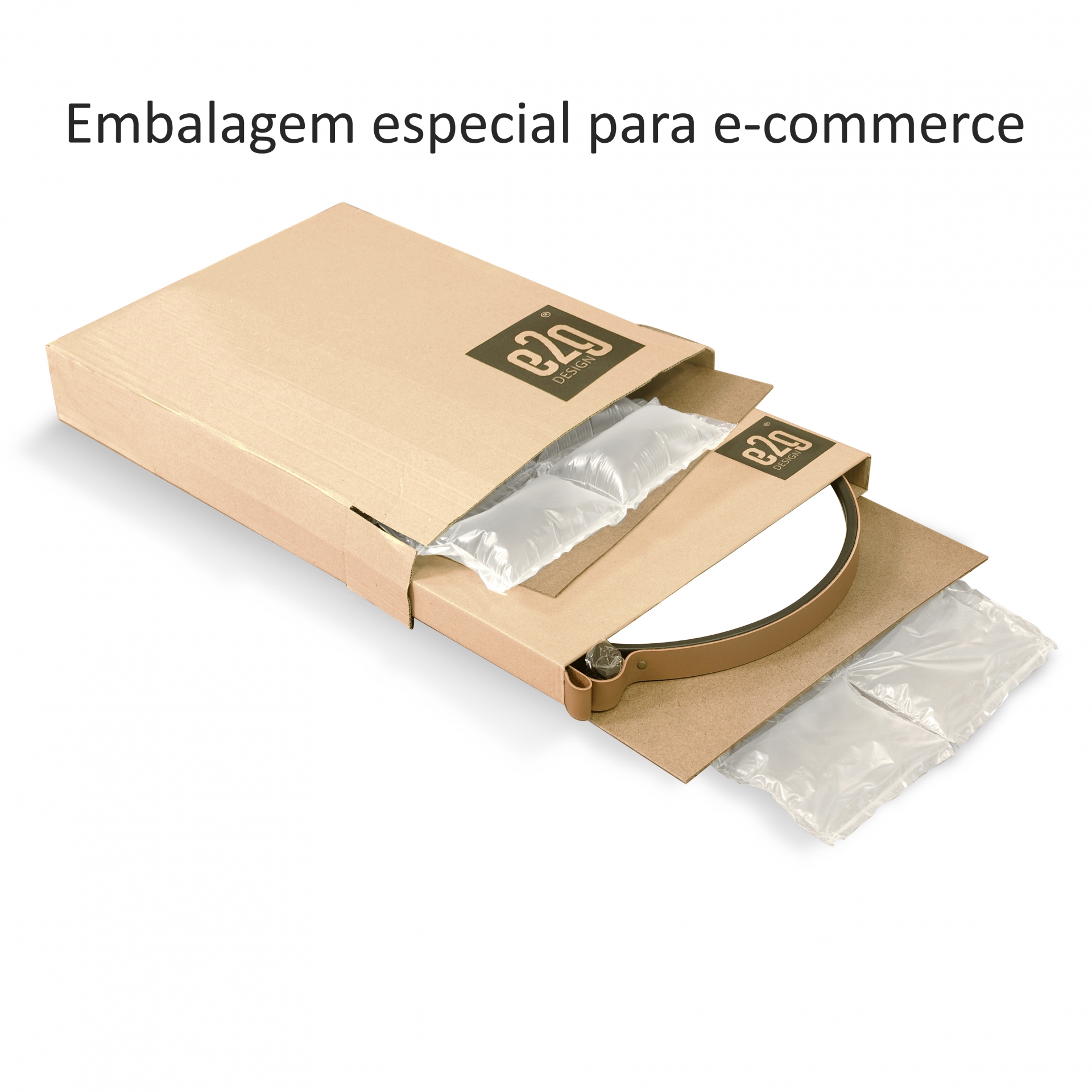Espelho Decorativo Orgânico Freijó 43X58 Cm