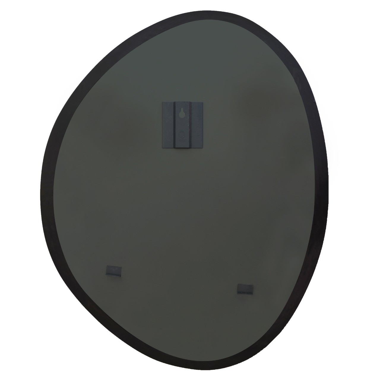 Espelho Decorativo Orgânico Preto 58x70 cm Eg 