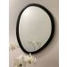 Espelho Decorativo Orgânico Preto 58x70 cm Eg 