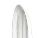 Espelho Decorativo Paella Branco  60 cm Redondo 