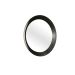 Espelho Decorativo Paella Preto 60 cm Redondo