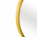 Espelho Decorativo Round Externo Amarelo 40 cm Redondo  