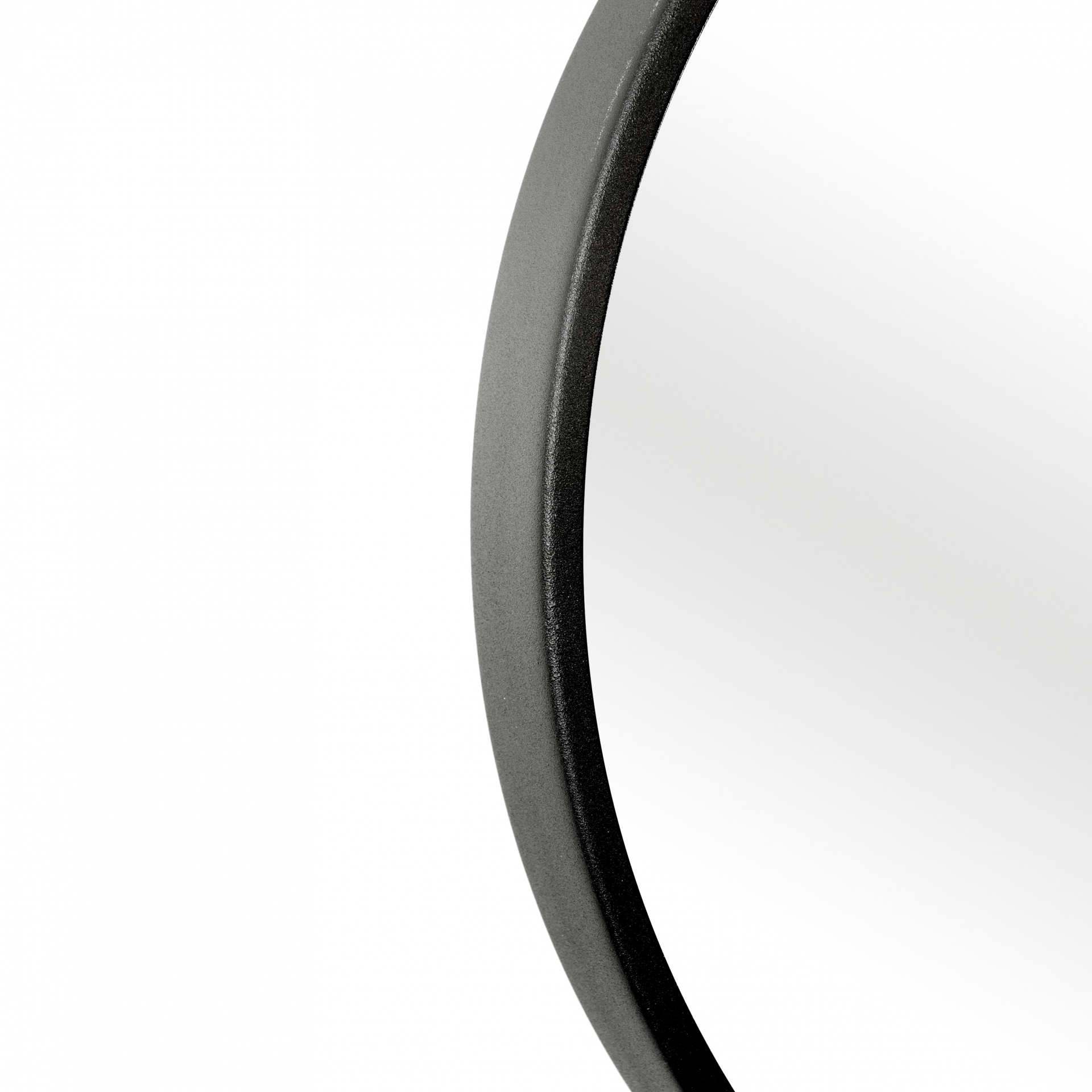 Espelho Decorativo Round Externo Preto 60 cm Redondo 