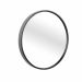Espelho Decorativo Round Externo Preto 60 cm Redondo 
