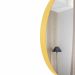 Espelho Decorativo Round Interno Amarelo 30 cm Redondo 