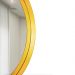 Espelho Decorativo Round Interno Amarelo 60 cm Redondo 
