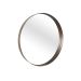 Espelho Decorativo Round Interno Marrom 40 cm Redondo 