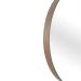 Espelho Decorativo Round Interno Marrom 40 cm Redondo 