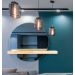Espelho Decorativo Shelf Pinus 60 cm Redondo 