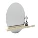 Espelho Decorativo Shelf Pinus 60x40 Oval 
