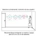 Espelho Decorativo Short Strip Branco Alça Corrente 30 Cm Redondo Branco, 30 cm