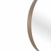 Espelho Decorativo Short Strip Marrom Alça Corrente 40 Cm Redondo Marrom, 40 cm