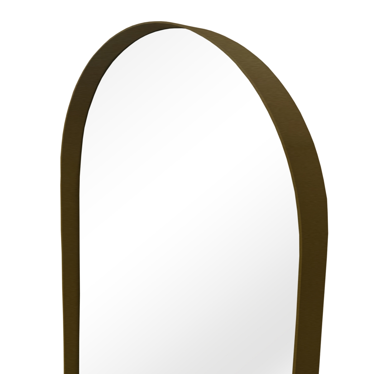 Espelho Decorativo Urban Dourado 60x40cm Oblongo 