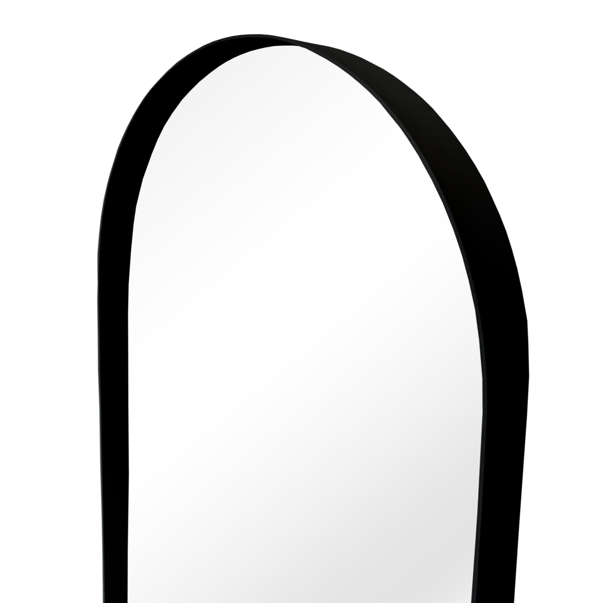 Espelho Decorativo Urban Preto 60x40cm Oblongo 