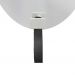 Espelho Funcional Hook Branco Alça Preta 60x40 Cm Oval